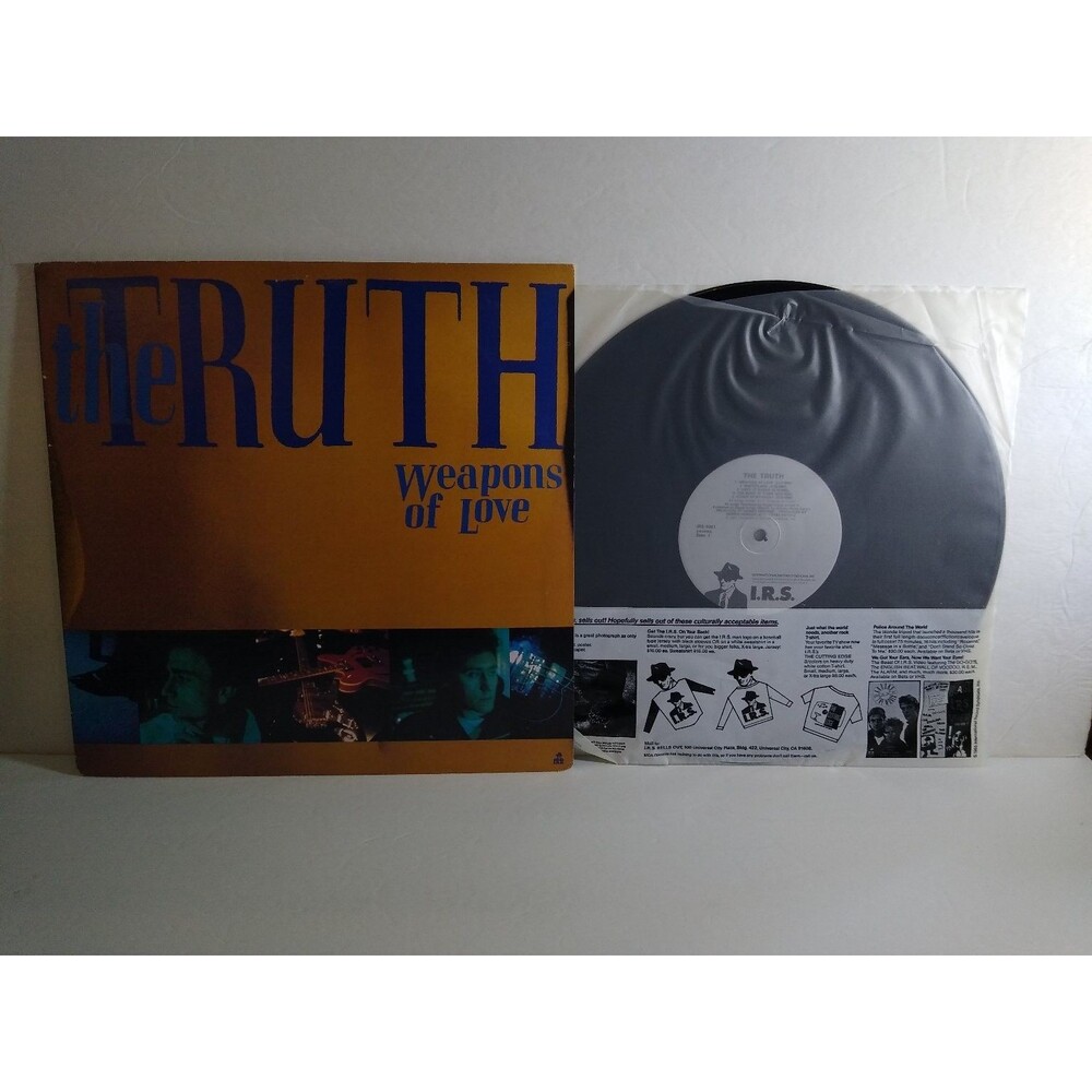 The Truth - Weapons of Love LP Record 1987 I.r.s. Promo New Wave 33 RPM